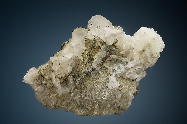 PYRITE on CALCITE